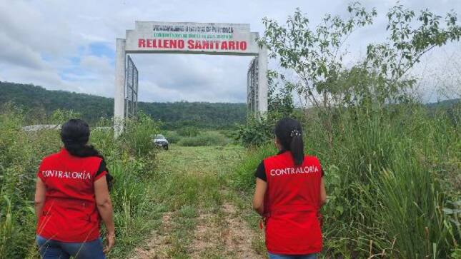 Contraloría detectó perjuicio de S/ 5.4 millones en construcción de relleno sanitario de Pucacaca