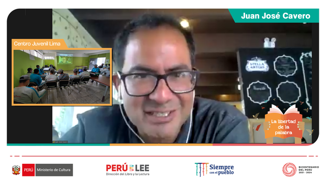Ministerio de Cultura desarrolla el Programa “La Libertad De La Palabra” en el Centro Juvenil de Lima - (Maranguita)