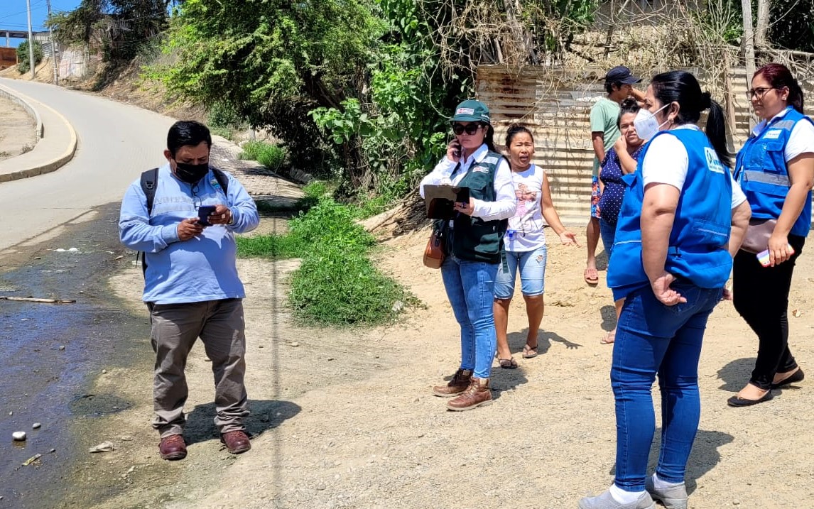 Regulador inició acción de fiscalización a UE Agua Tumbes.