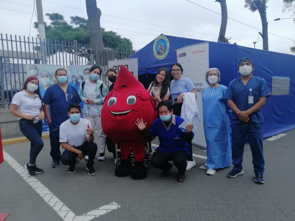 Campaña de donación voluntaria de sangre