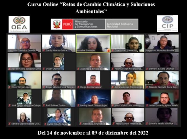 APN y CIP-OEA iniciaron el curso online 'Retos de Cambio Climático y Soluciones Ambientales'