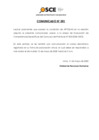 Vista preliminar de documento Comunicado N° 001 del Concurso de Prácticas N° 003-2020-OSCE