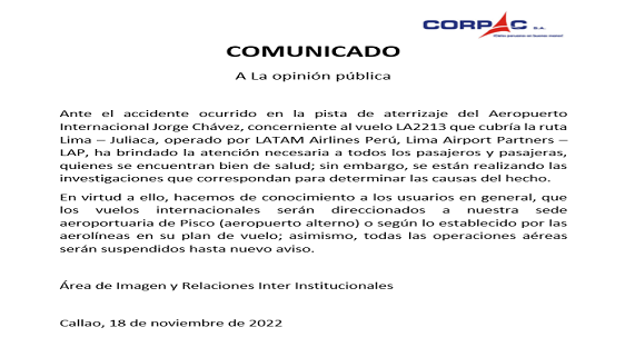 comunicado