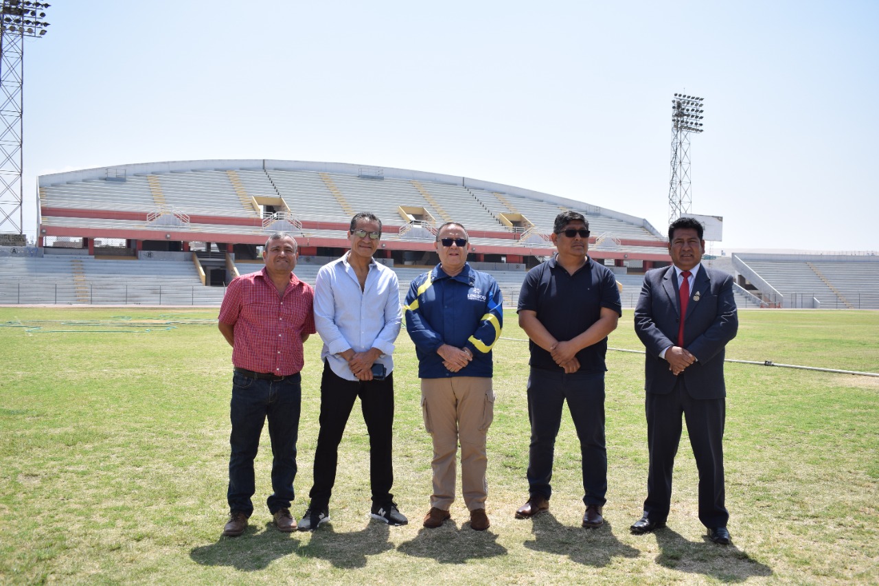 Director ejecutivo, Próspero Díaz, inició coordinaciones con las autoridades de Tacna, involucradas en la realización del mundial
