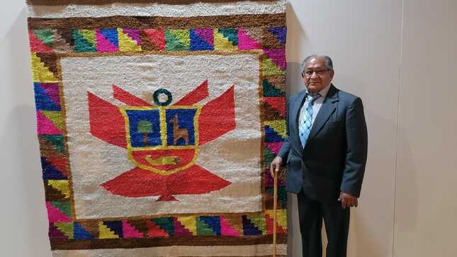 Ministerio de Cultura inaugura exposición del maestro de la textilería ayacuchana, Alfonso Sulca Chávez