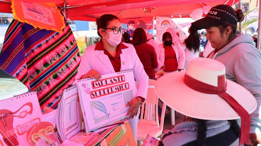 Puno: Campaña de planificación familiar llevó información y consejería a la población