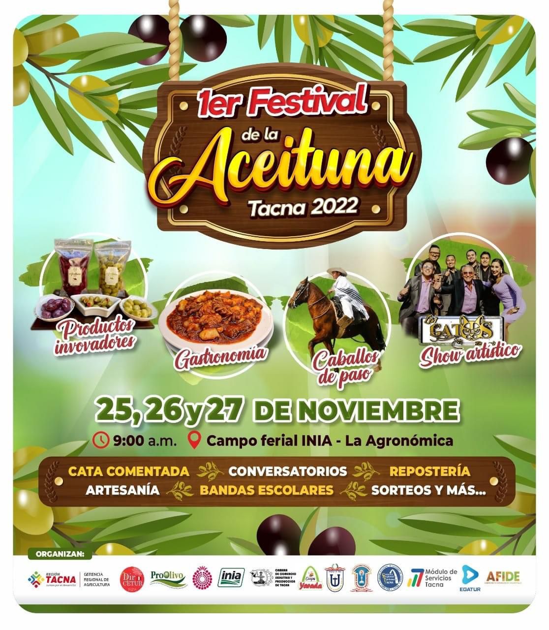Tacna lidera producción aceitunera. 