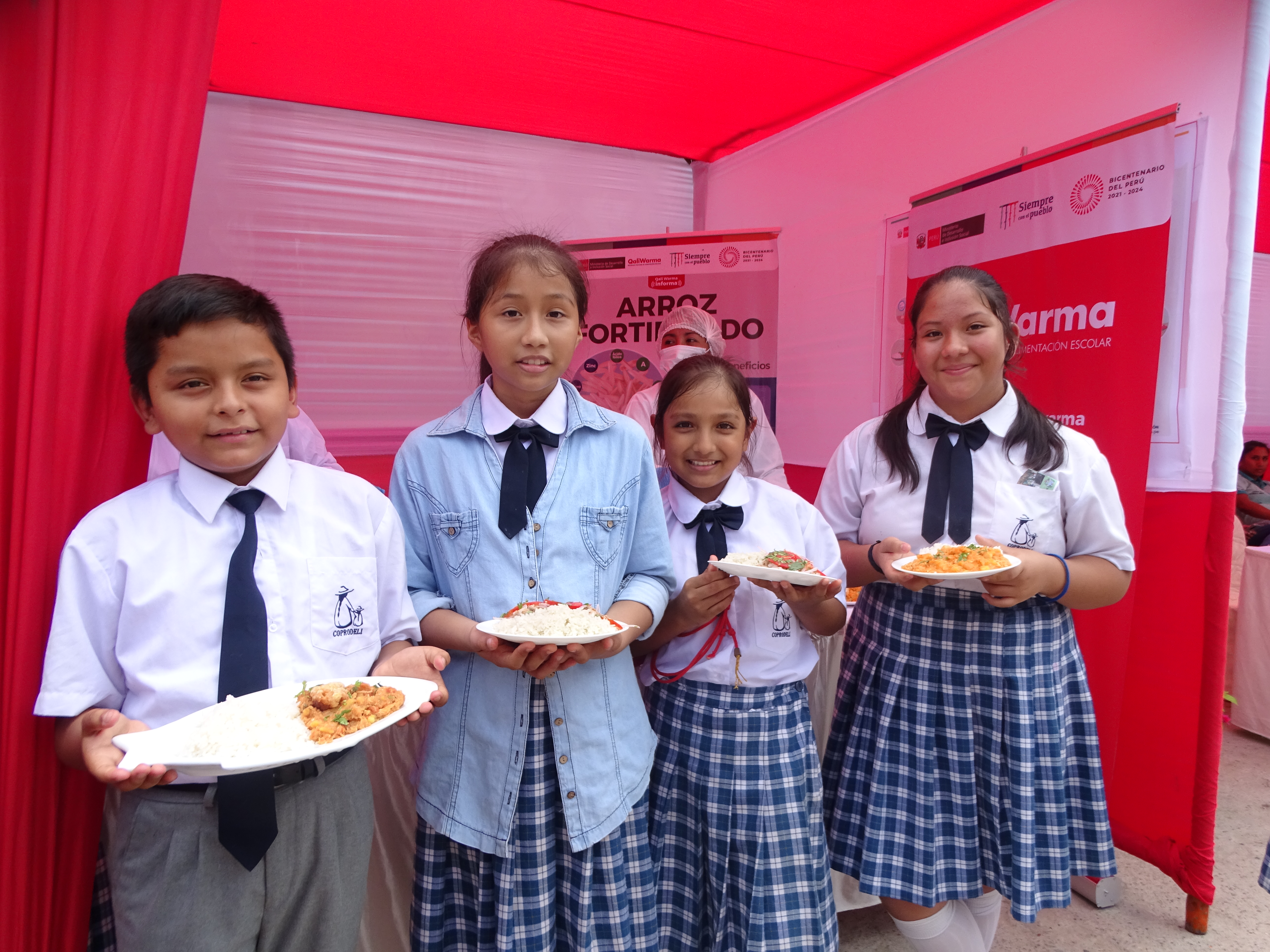 Alimentación saludable promueve Qali Warma