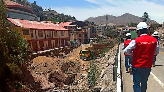 Contraloría detectó que retrasos en construcción de malecón ponen en riesgo inversión de S/ 25 millones en Torata