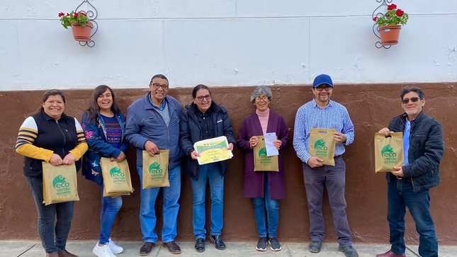 Premiación a la calle más florida de Chachapoyas 