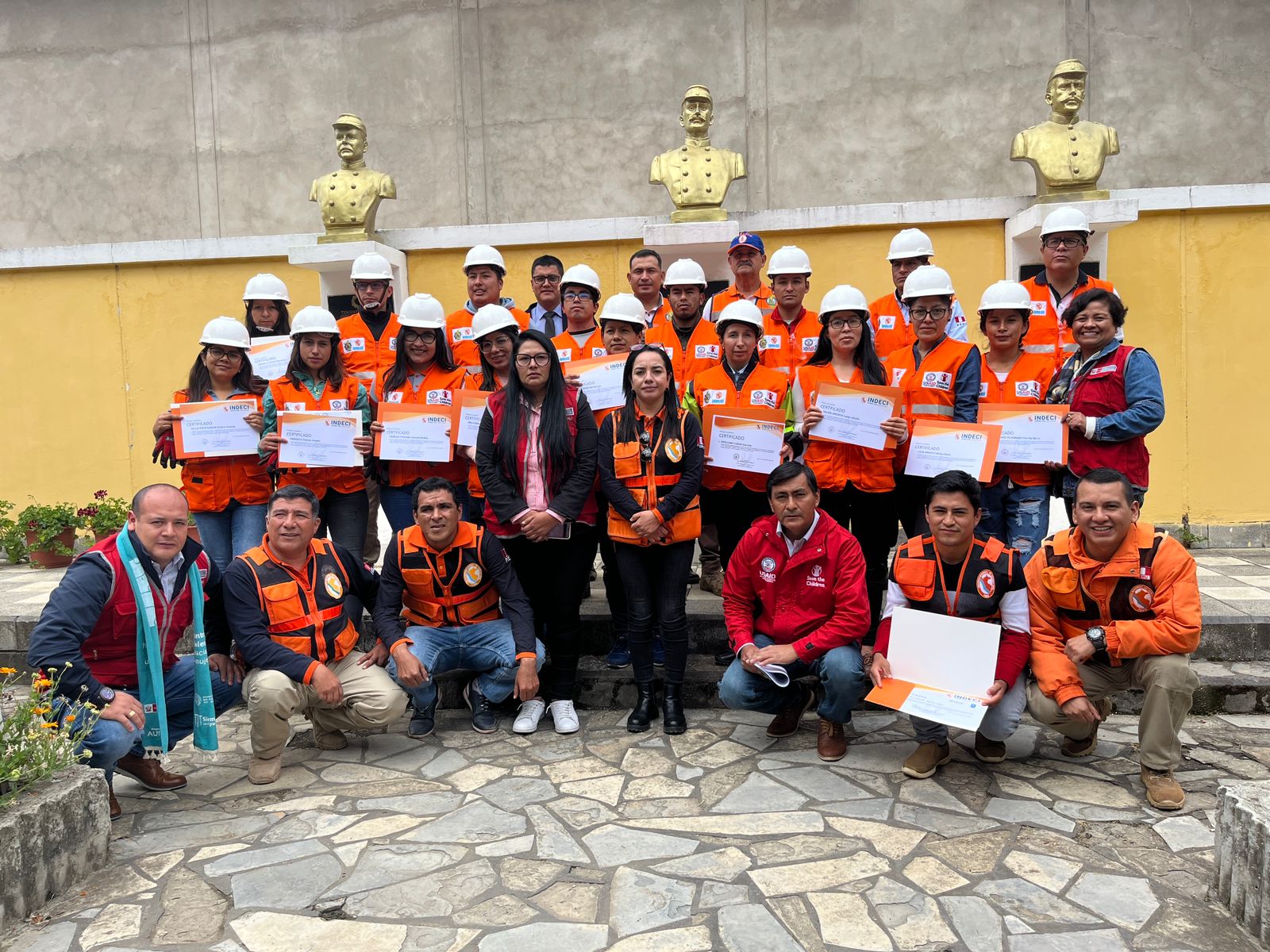 Clausura del curso “Formación de voluntariado en emergencia y rehabilitación”