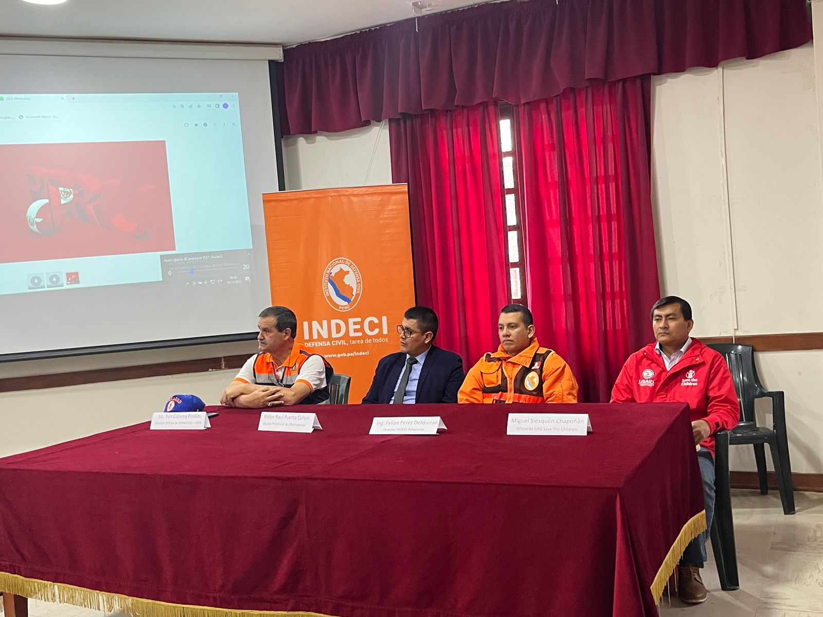 Clausura del curso “Formación de voluntariado en emergencia y rehabilitación”