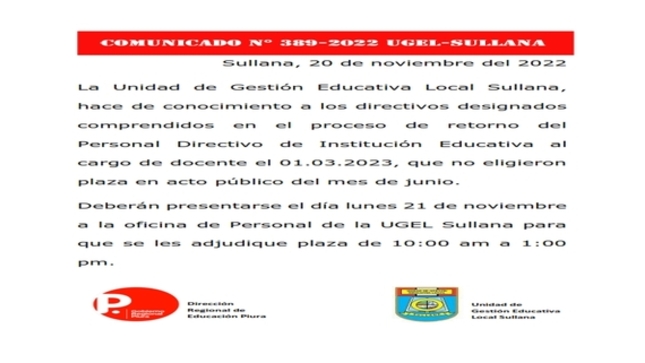 Comunicado 389