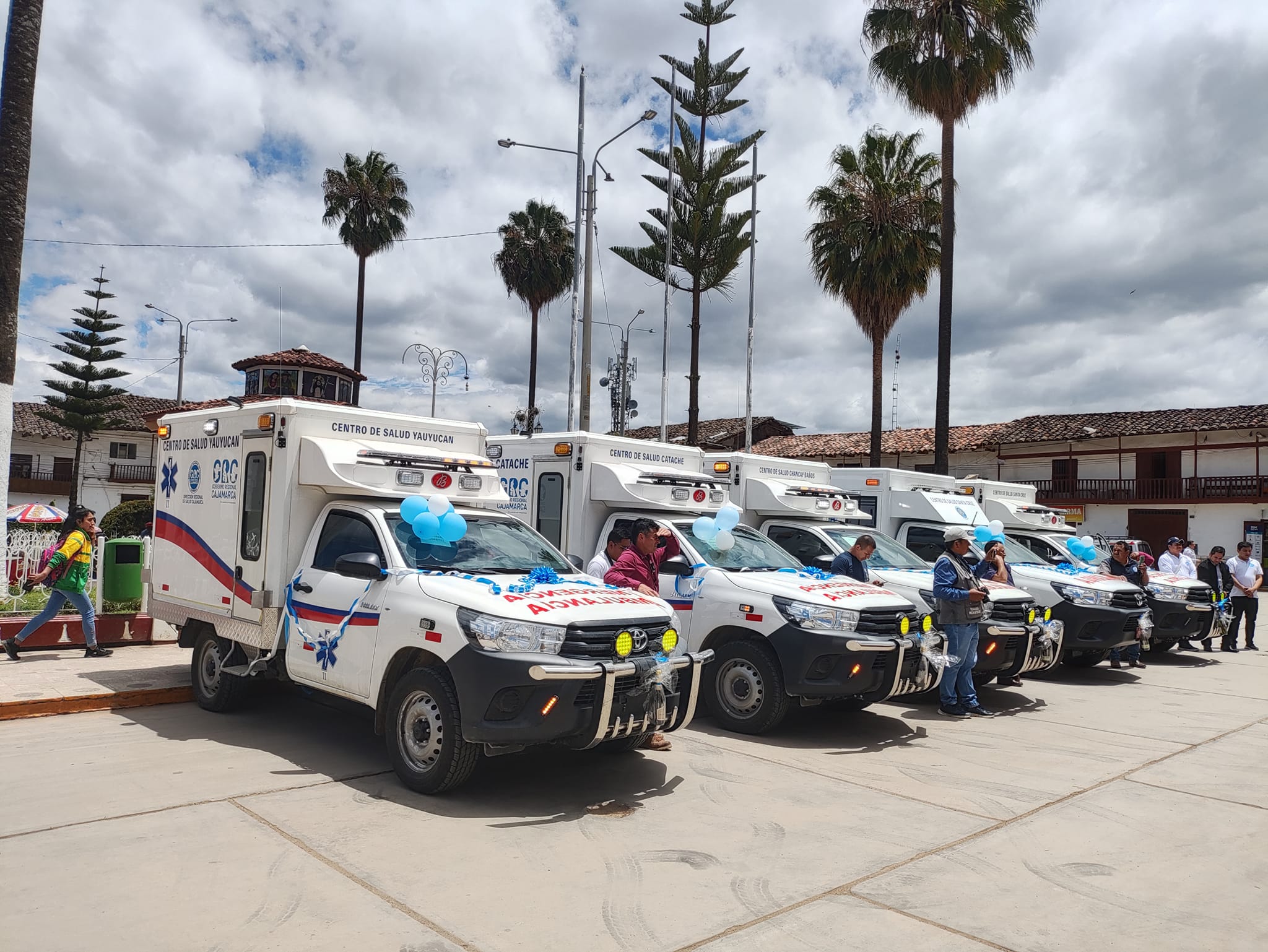 Ambulancias para Santa Cruz