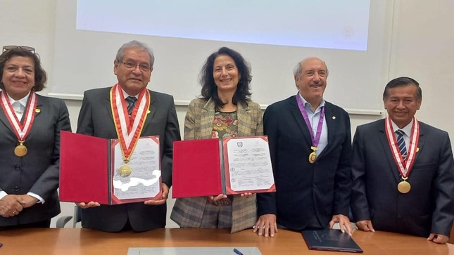 UNF y la Universidad de Bologna – Italia suscriben convenio de cooperación