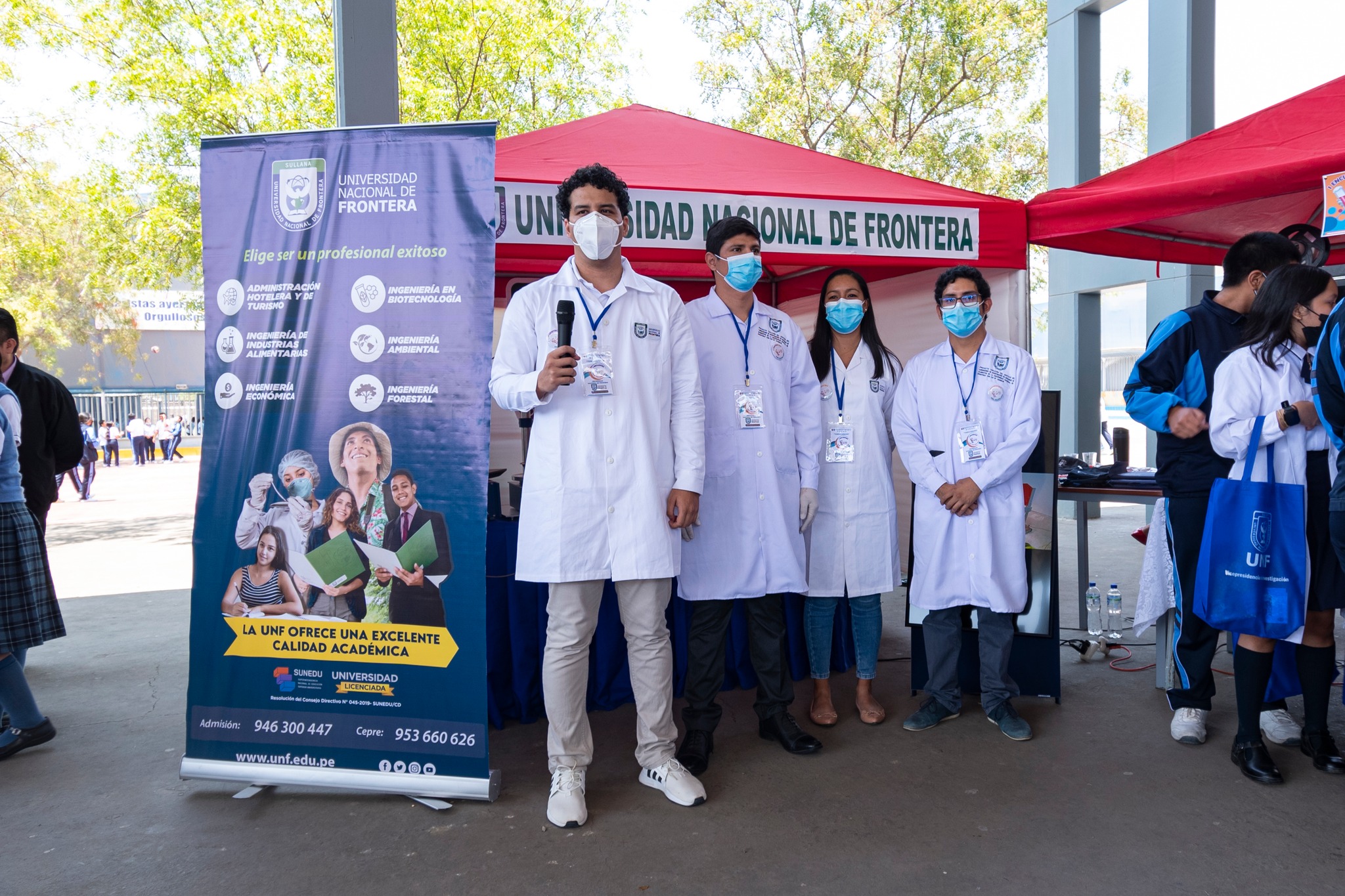 UNF participa en I Encuentro de Clubes de Ciencia y Tecnología Sullana 2022