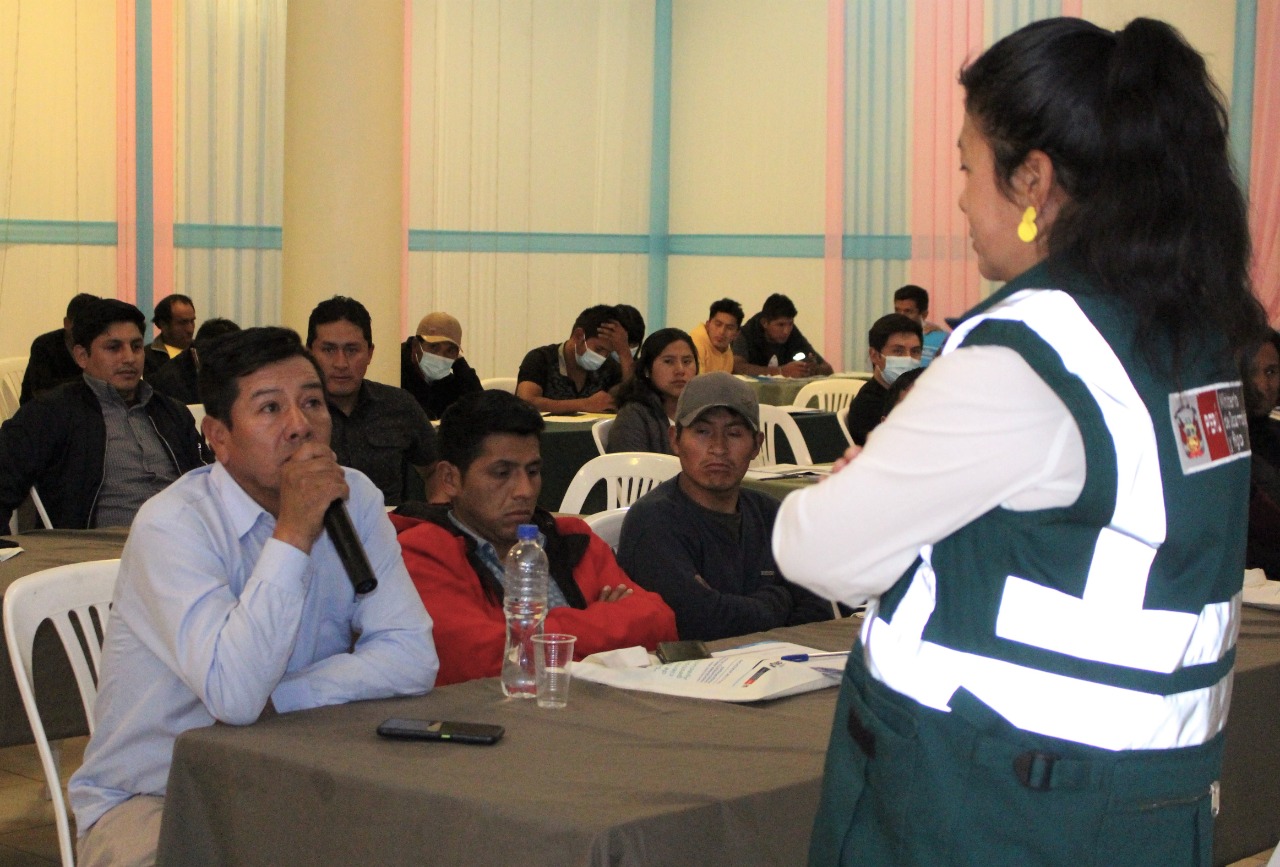 ANA participó del Primer Encuentro Regional de Áreas Técnicas Municipales en la región Ayacucho