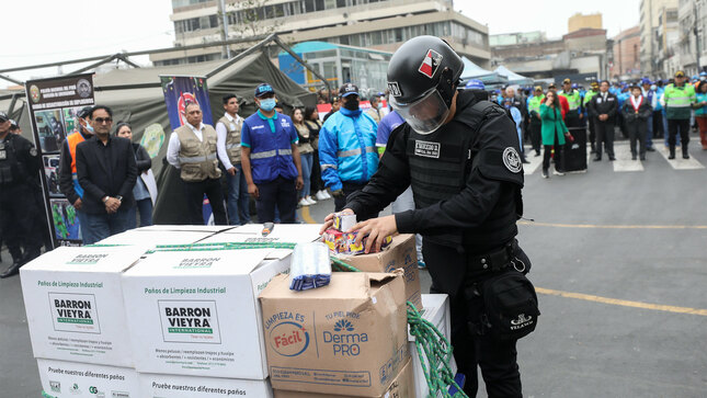 Agentes Terna, Escuadrón de Emergencia y UDEX se suman a “Plan Navidad Segura 2022” en Mesa Redonda