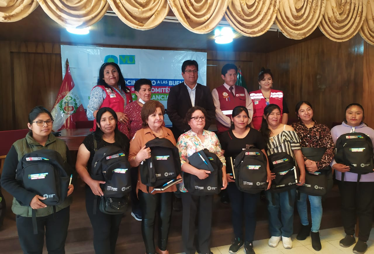 Reconocimiento a comités de gestión y consejos de vigilancia - Arequipa