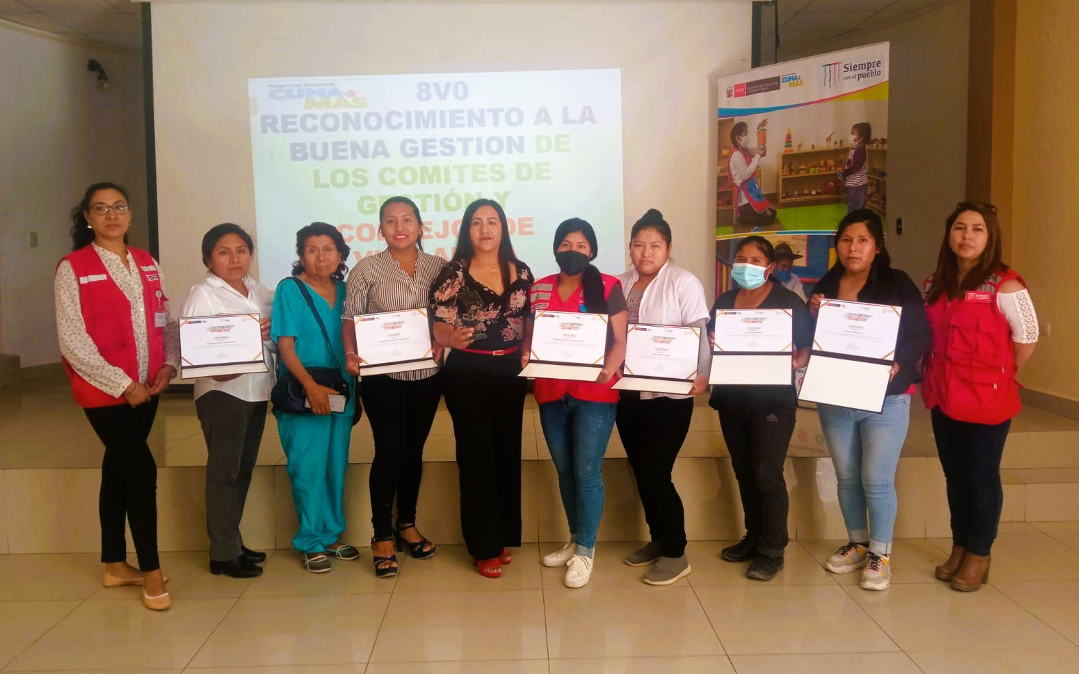 Reconocimiento a comités de gestión y consejos de vigilancia - Arequipa