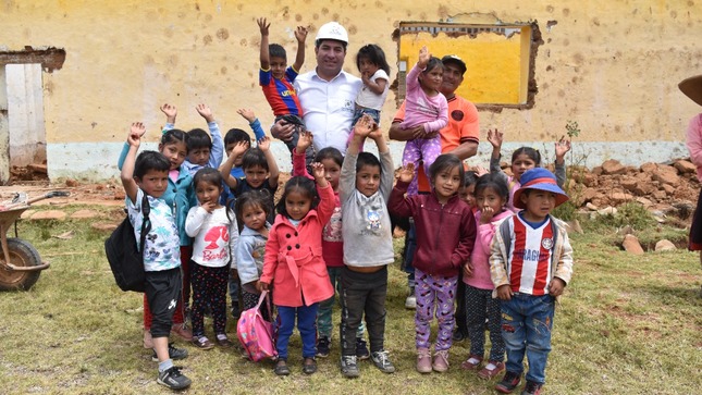 Se construirá La Institución Educativa N° 1091 en Churgapamba