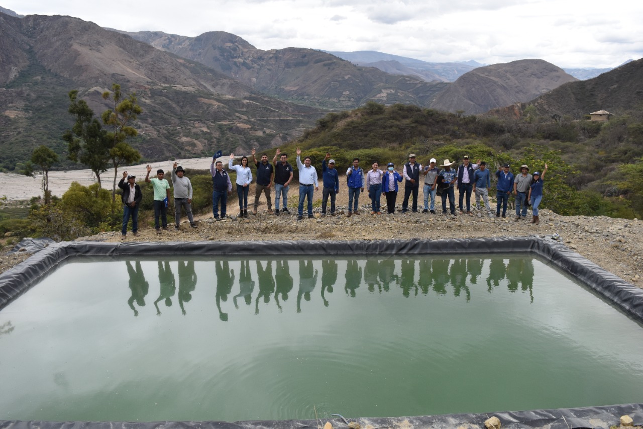 Pobladores de Huanza contarán con sus microreservorios