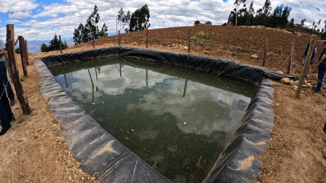 Machacuay, Callash y Churgapamba beneficiados con microreservorios