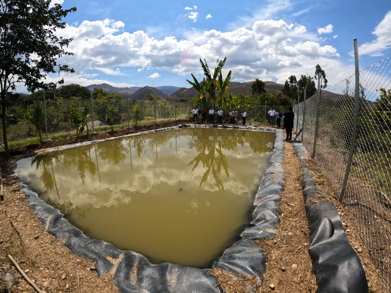 Realizamos entrega de microreservorios en Chuquibamba