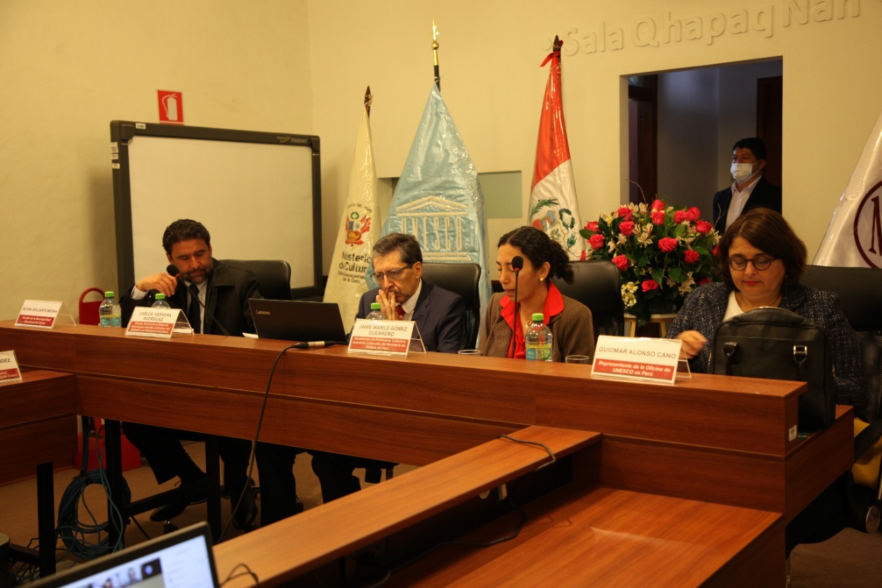 Cusco: Ministerio de Cultura inauguró evento internacional en favor de la protección del patrimonio cultural