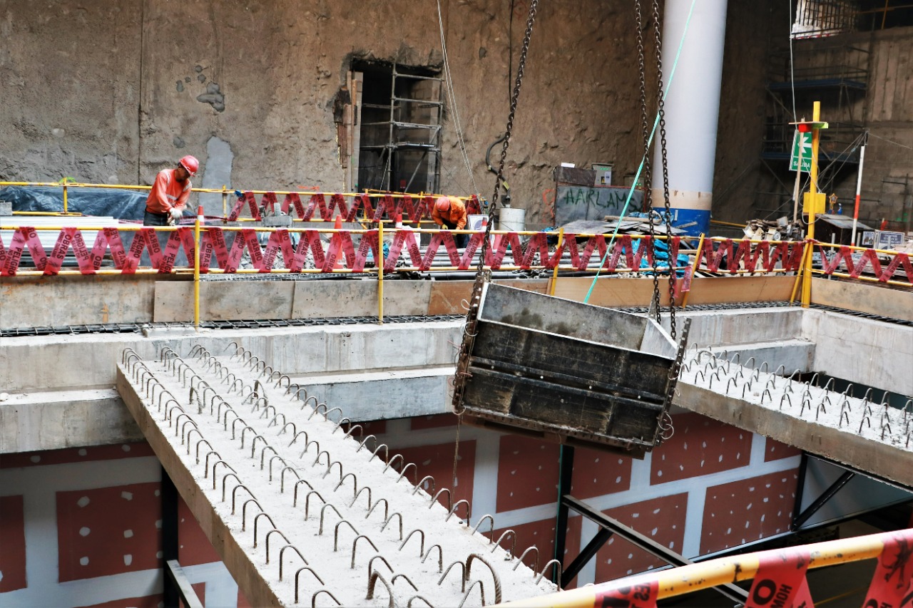 Culminaron las obras civiles en la última estación de la Línea 2 del Metro ubicada en Ate