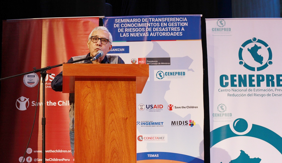 Cenepred participó en “Seminario de transferencia de conocimientos en GRD” para autoridades electas del departamento de San Martín