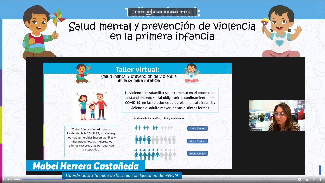 Segundo taller virtual Cuna Más y Barrio Seguro
