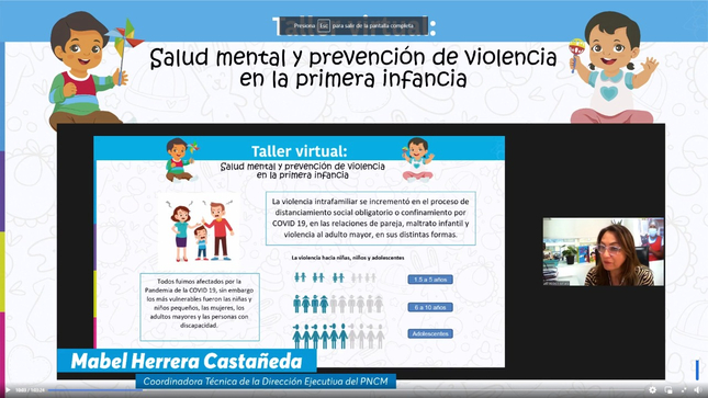 Segundo taller virtual Cuna Más y Barrio Seguro