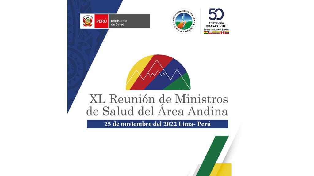 Perú será anfitrión de la Reunión de Ministras y Ministros de Salud del Área Andina (Remsaa) este viernes 25