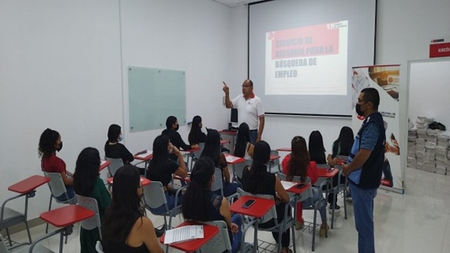 Centro de Empleo brindo el servicio de ABE y CUL al ISTP Almirante Miguel Grau.