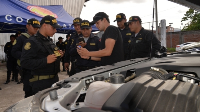 Capacitan a policías en manejo de equipos de los 34 patrulleros adquiridos  por el gobierno regional  
