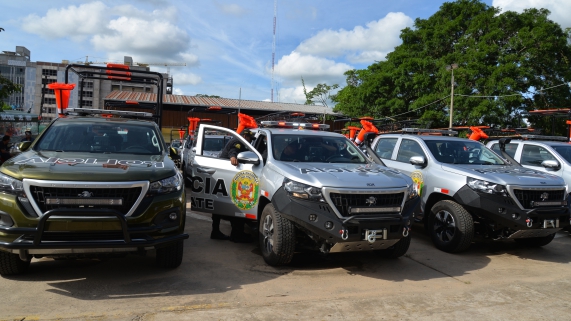 Capacitan a policías en manejo de equipos de los 34 patrulleros adquiridos  por el gobierno regional  