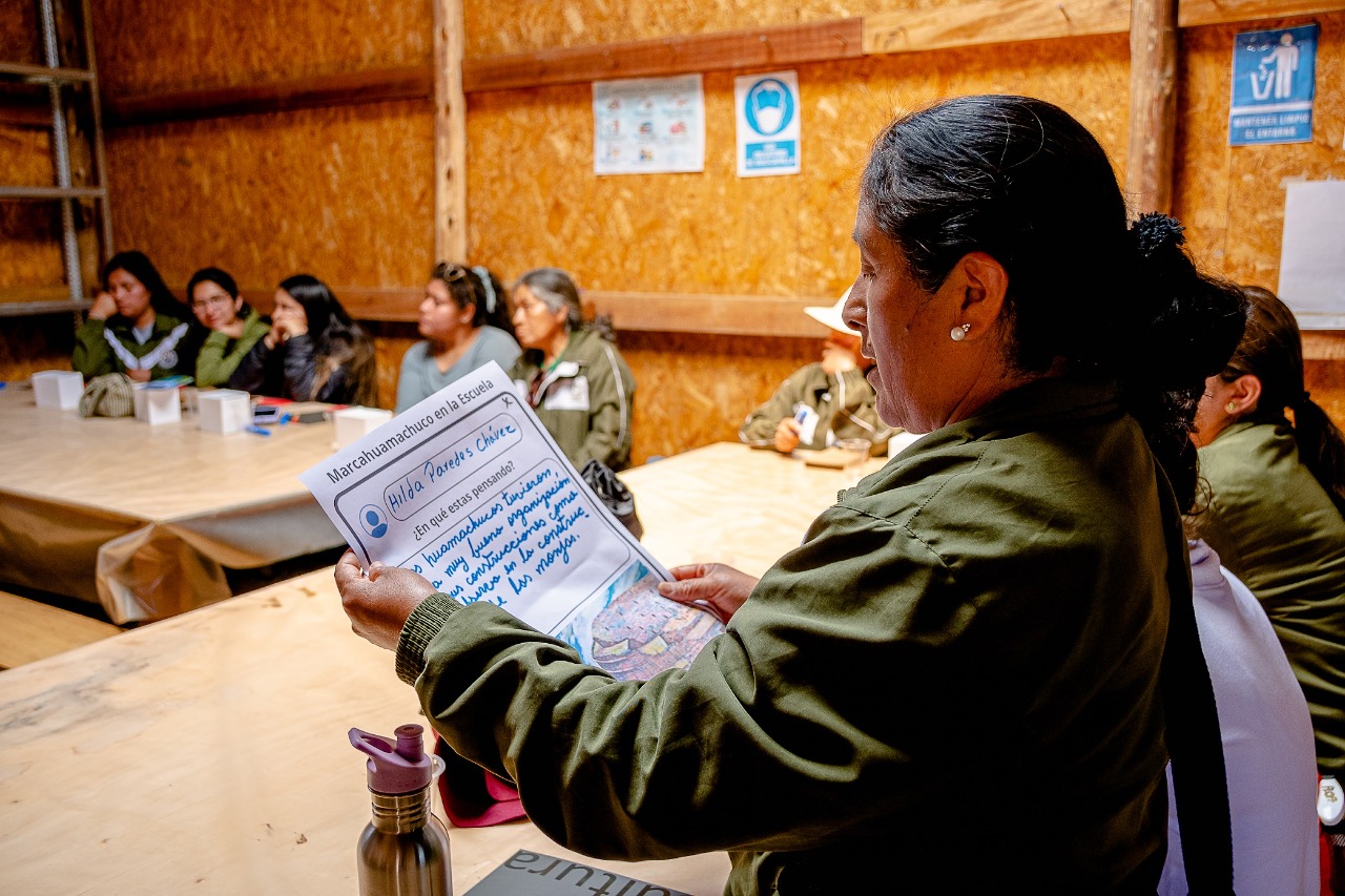 Ministerio de Cultura: Sensibilizan a docentes y escolares en Huamachuco