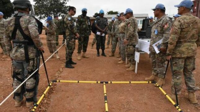 Evaluación de la preparación operativa  - MINUSCA a la Compañía de Ingeniería Perú