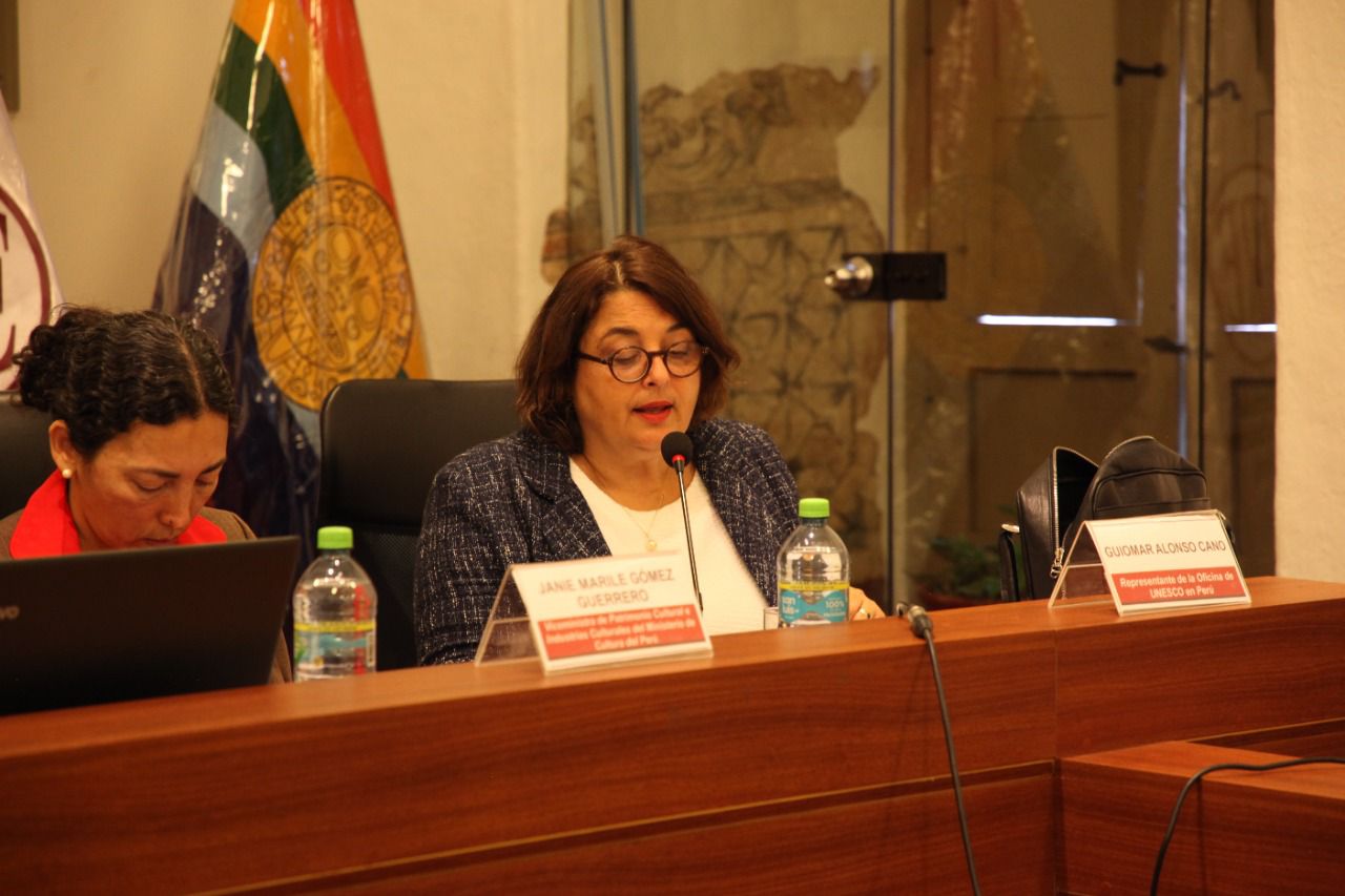 Foro Cusco reunió a representantes de entidades nacionales e internacionales vinculadas a lucha contra tráfico ilícito de bienes culturales