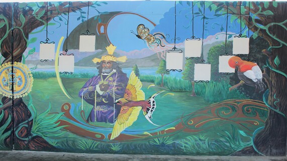 Parte del Mural Artístico