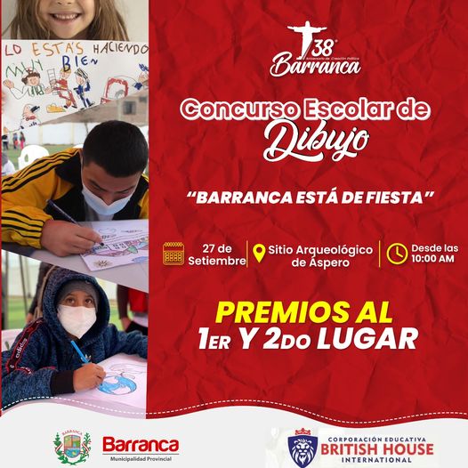 Convocatoria para concurso escolar de dibujo