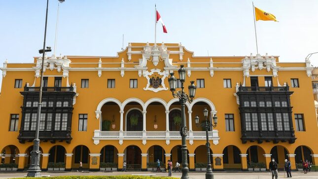 Fachada del Palacio Municipal.