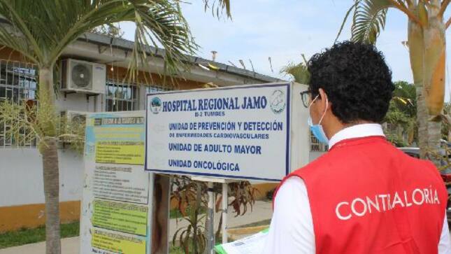 Contraloría detecta presunto caso de nepotismo en concurso público del Hospital Regional JAMO II-2
