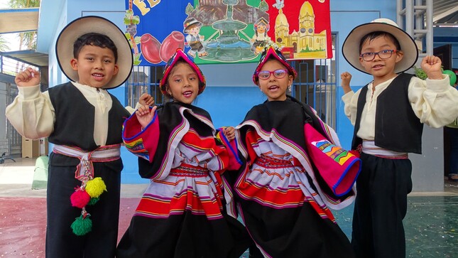 Escolares en Moquegua