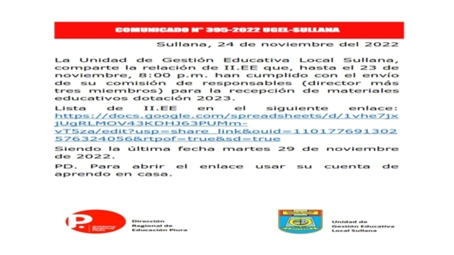 Comunicado 395