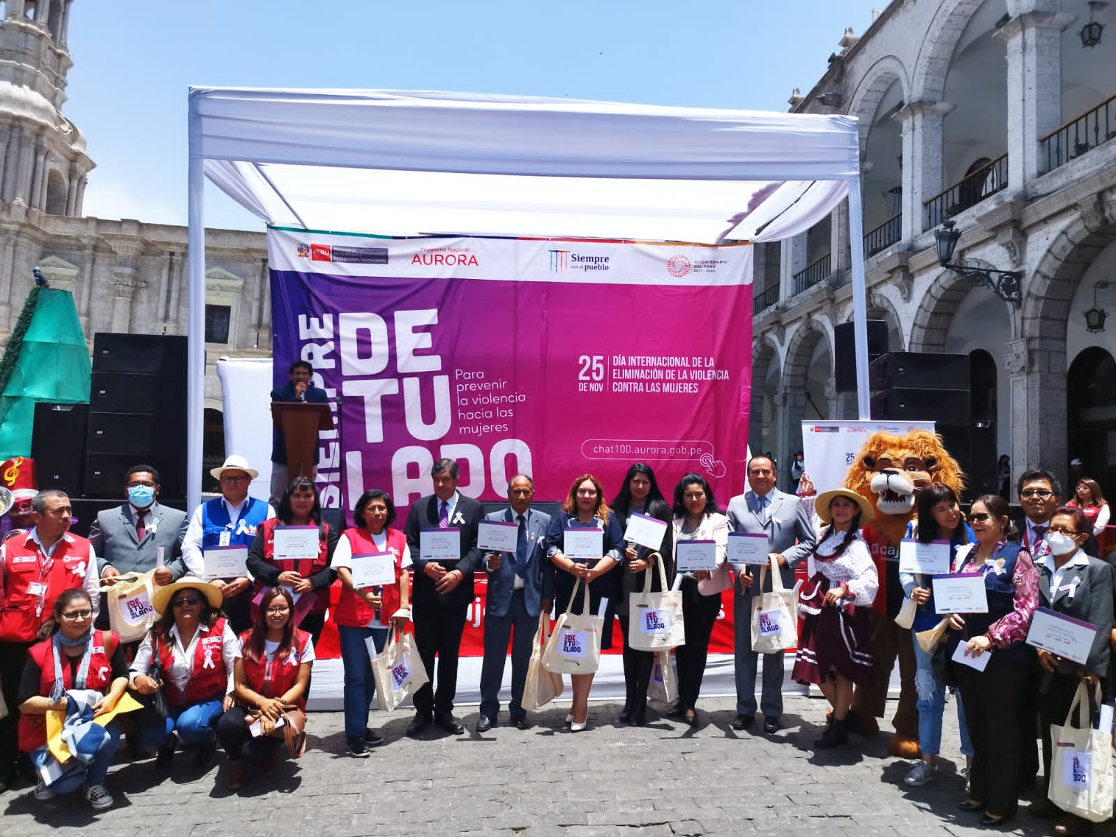 Lanzamiento de Campaña en Arequipa