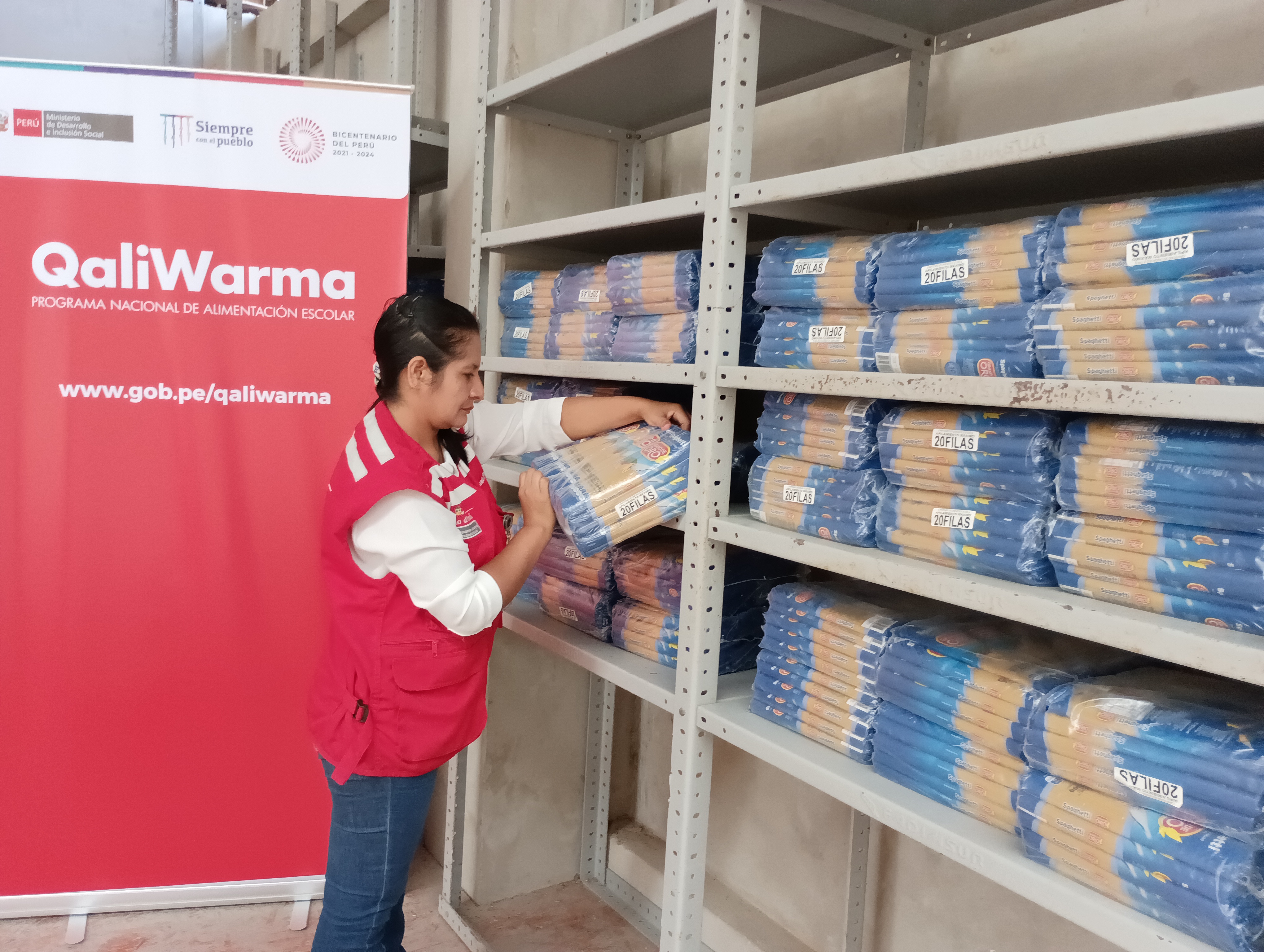 Entrega de alimentos
