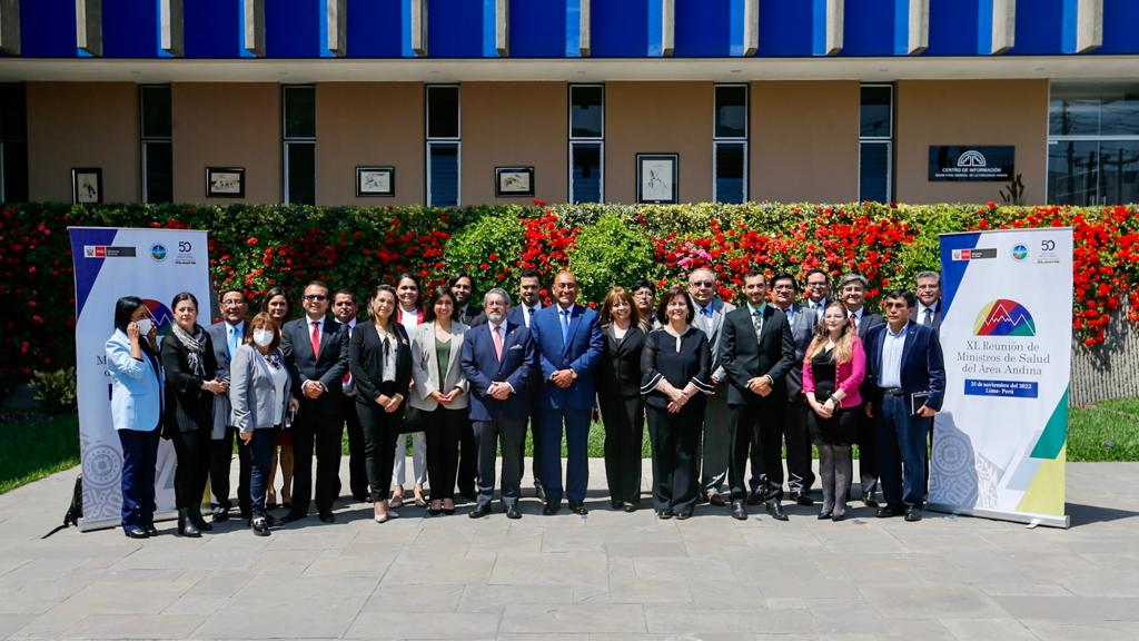 Perú asume Presidencia Pro Témpore de la Reunión de Ministros de Salud del Área Andina
