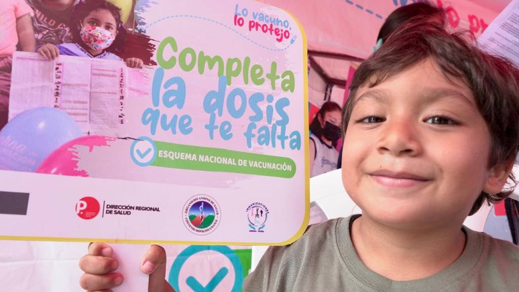 Piura Minsa y Diresa lanzaron la III Jornada Nacional de Vacunación del Esquema Regular con el Festichurre de la vacunación